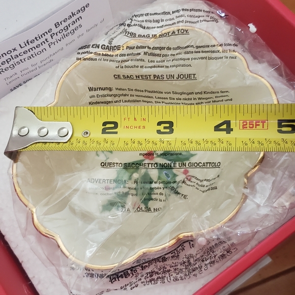 Lenox small  oval fluted dish - Picture 3 of 4